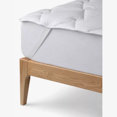 John Lewis Velfont Siberia Temperature Regulating Cotton Mattress Topper