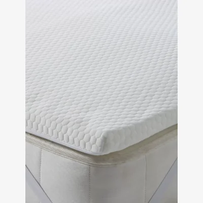 John Lewis John Lewis & Partners Specialist Synthetic 5-Zone Support Memory Foam Mattress Topper