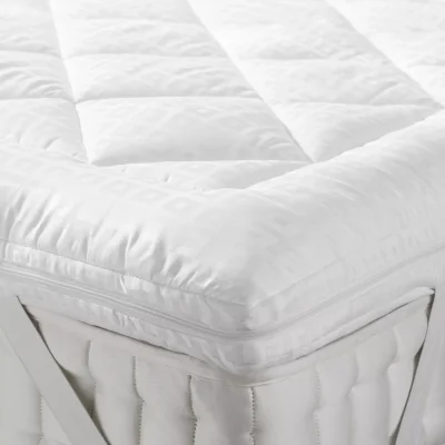 John Lewis John Lewis & Partners Synthetic Soft Touch Washable Dual Layer 6cm Deep Mattress Topper