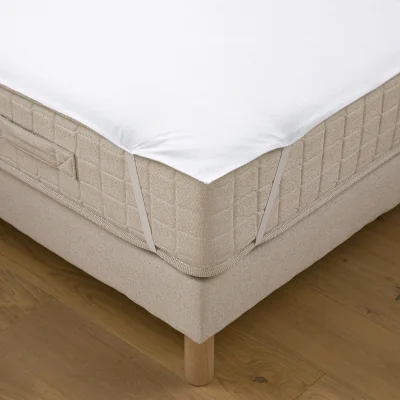 La Redoute 100% Cotton Fleece Top Mattress Protector