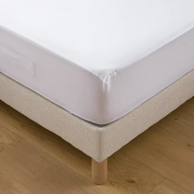 La Redoute Anti-Allergy Waterproof Mattress Protector in Absorbent Fleece, 22cm Depth