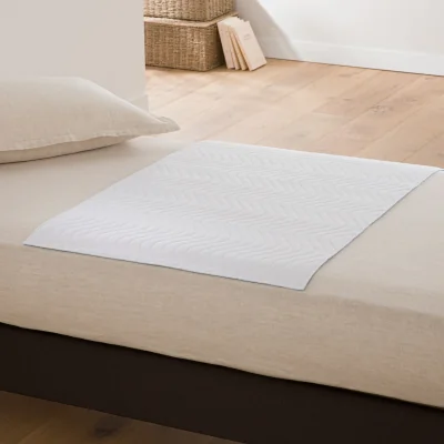 La Redoute Super Absorbent Mattress Protector in Polyester Towelling