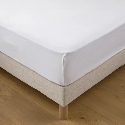 La Redoute 100% Cotton Fleece Mattress Protector