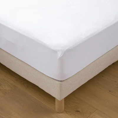 La Redoute Waterproof Anti-Mite Fleece Mattress Protector