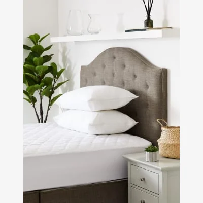 Marks & Spencer M&S Quilted Waterproof Mattress Protector - 5FT - White, White