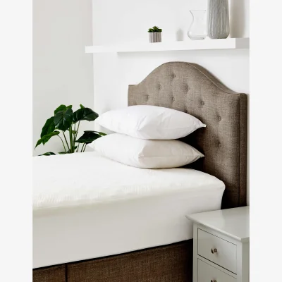 Marks & Spencer M&S Contour Memory Foam Mattress Topper - 5FT - White, White