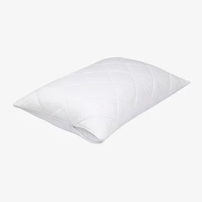 The Range Soft quilted pillow and mattress protector set - White / King 2.5kg