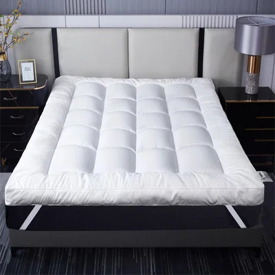 The Range 4 Inch Super Soft Hypoallergenic Mattress Topper - White / 3.5kg