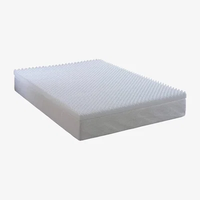 The Range Visco Therapy Memory Egg Shell Mattress Topper(Without Cover) - WHITE