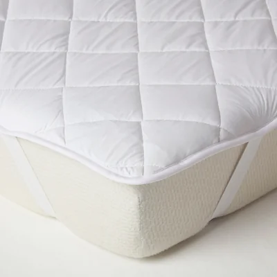 The Range Advanced Cooling Mattress Topper, Cot, Set of 2 - White