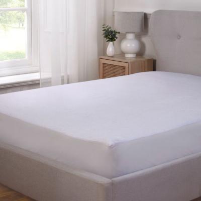 The Range Terry Waterproof Mattress Protector Soft Elastic Skirt (White) - White / Single