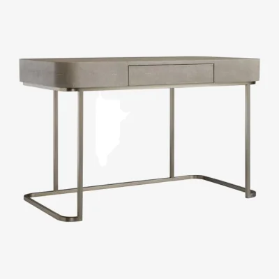 Andrew Martin Jacques Desk Grey, Desk, Dove Grey - Andrew Martin