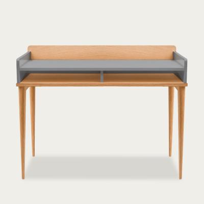Bombinate.com Grey Space Saving Office Rock -  Natural Oak