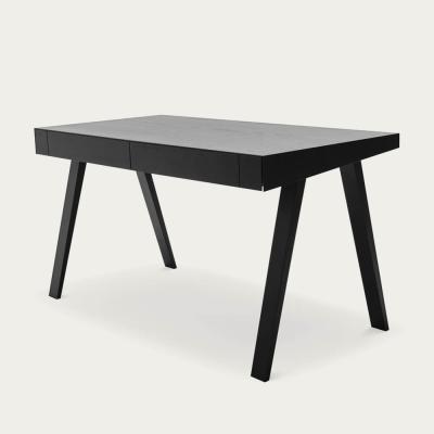 Bombinate.com Lithuanian Ash Painted Black 2 Drawers 4.9 Desk