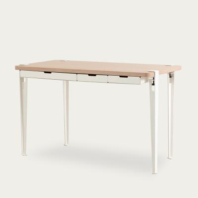 Bombinate.com Cloudy White Monochrome Desk – Eco-Certified Wood