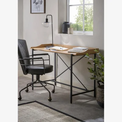 Cox and Cox Cross Back Industrial Desk