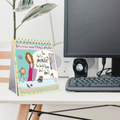 Dunelm Born to Shop 2026 Desk Calendar