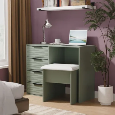 Dunelm Tuxford 4 Drawer Desk