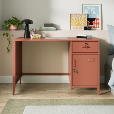 Dunelm Helga Lockable Office Desk
