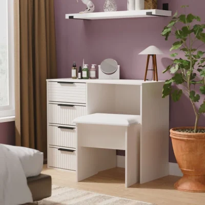 Dunelm Harborne 4 Drawer Desk