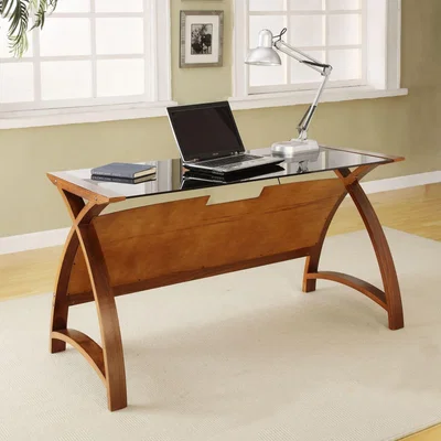 Dunelm Helsinki Wide Desk Walnut