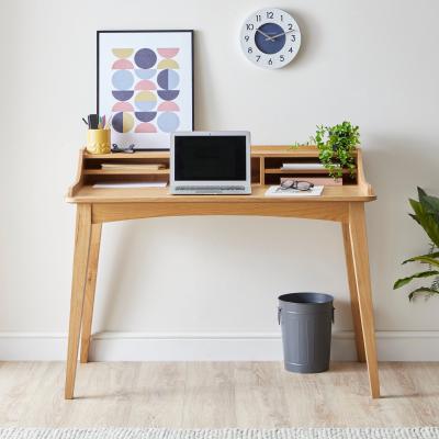 Dunelm Denton Oak Desk Brown