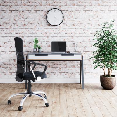 Dunelm Geneva Desk Grey/Brown/White