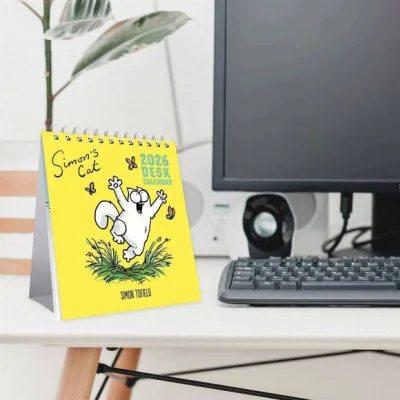 Dunelm Simon's Cat 2026 Desk Calendar
