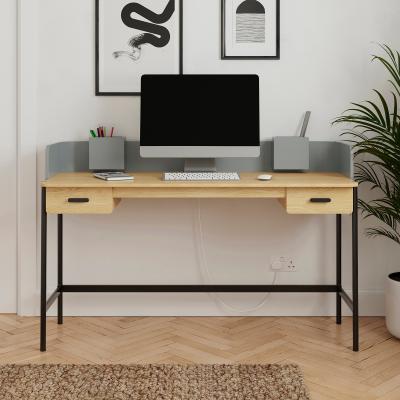 Dunelm Fenton Modern Curve Wide Desk MultiColoured