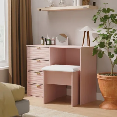 Dunelm Tuxford 4 Drawer Desk