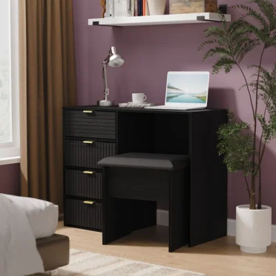 Dunelm Harborne 4 Drawer Desk