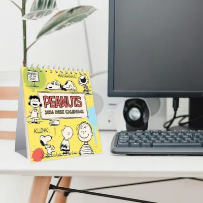 Dunelm Peanuts 2026 Desk Calendar