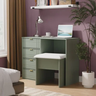 Dunelm Darlton 4 Drawer Desk