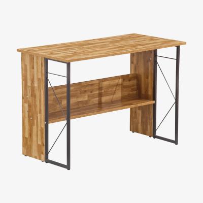 Dunelm Rhodes Computer Desk Brown