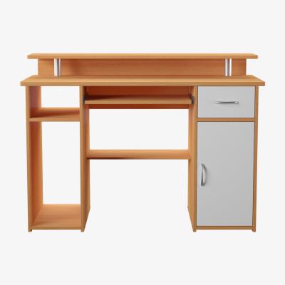Dunelm Albany Beech Desk Brown/White