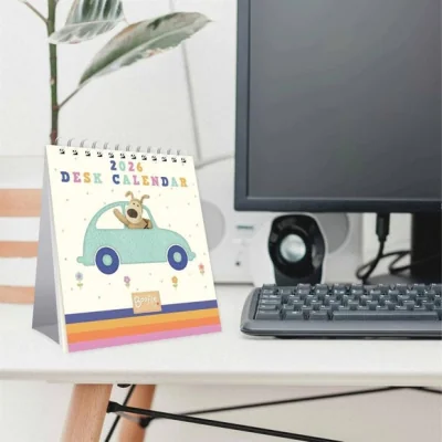Dunelm Boofle 2026 Desk Calendar