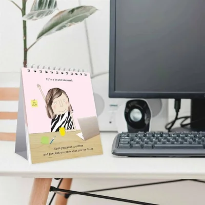 Dunelm Rosie Made a Thing 2026 Desk Calendar