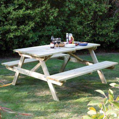 Furniture123 6 Seater Picnic Bench