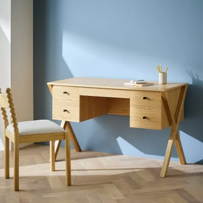 Habitat Habitat Harlene Desk - Oak