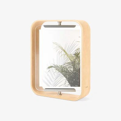 John Lewis Umbra Bellwood Desk Double Sided Wood Photo Frame, 4 x 6" (10 x 15cm)