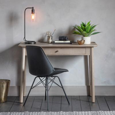 La Redoute Kargil Scandi Distressed Oak 1 Drawer Desk