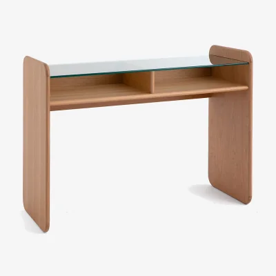 La Redoute Ericson Desk with Tempered Glass Top