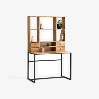 La Redoute Hiba Oak & Metal Extendable Desk