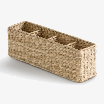 La Redoute Nove Desk Tidy in Woven Grass