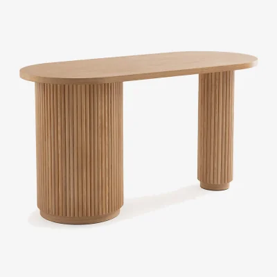 La Redoute Genna Organically Shaped Desk with 1 Door