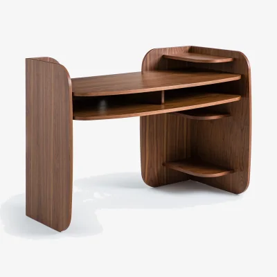 La Redoute Gorman Walnut Veneer Desk