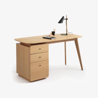 La Redoute Biface 3-Drawer Oak Veneer Desk