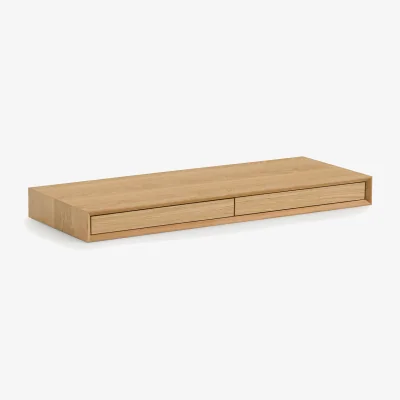 La Redoute Archivita XL Desk in Oak Veneer L110cm