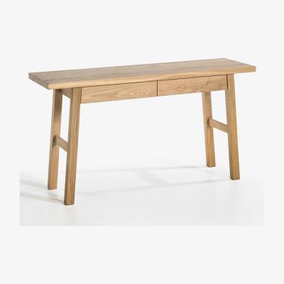 La Redoute Liu Solid Oak Console Desk