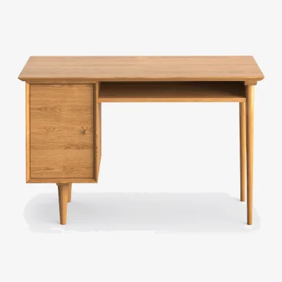 La Redoute Quilda Vintage-Style Desk with 1 Cupboard